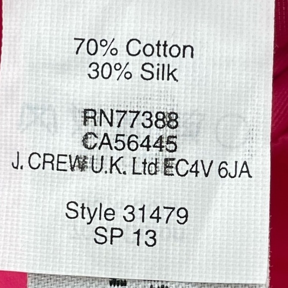 J. Crew Flare Pink Silk Blend Lightweight Ruffle Shorts Size 2 - Picture 4 of 9